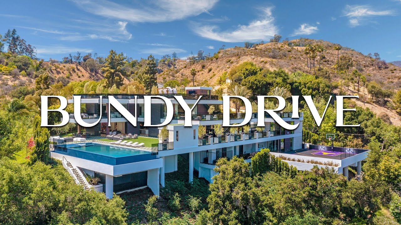 Welcome to Bundy Drive, a stunning hillside mansion in Los Angeles