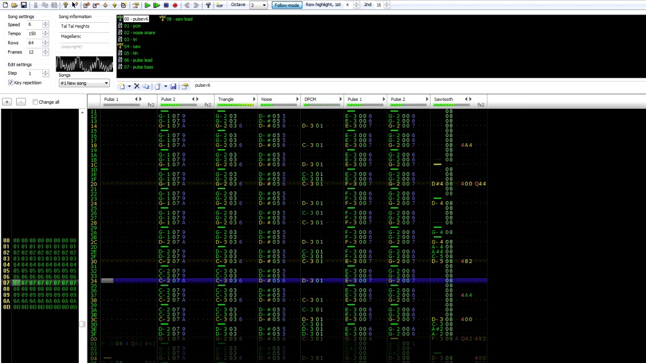 Tal Tal Heights ( VRC6 Version) - Zelda: Link's Awakening Famitracker