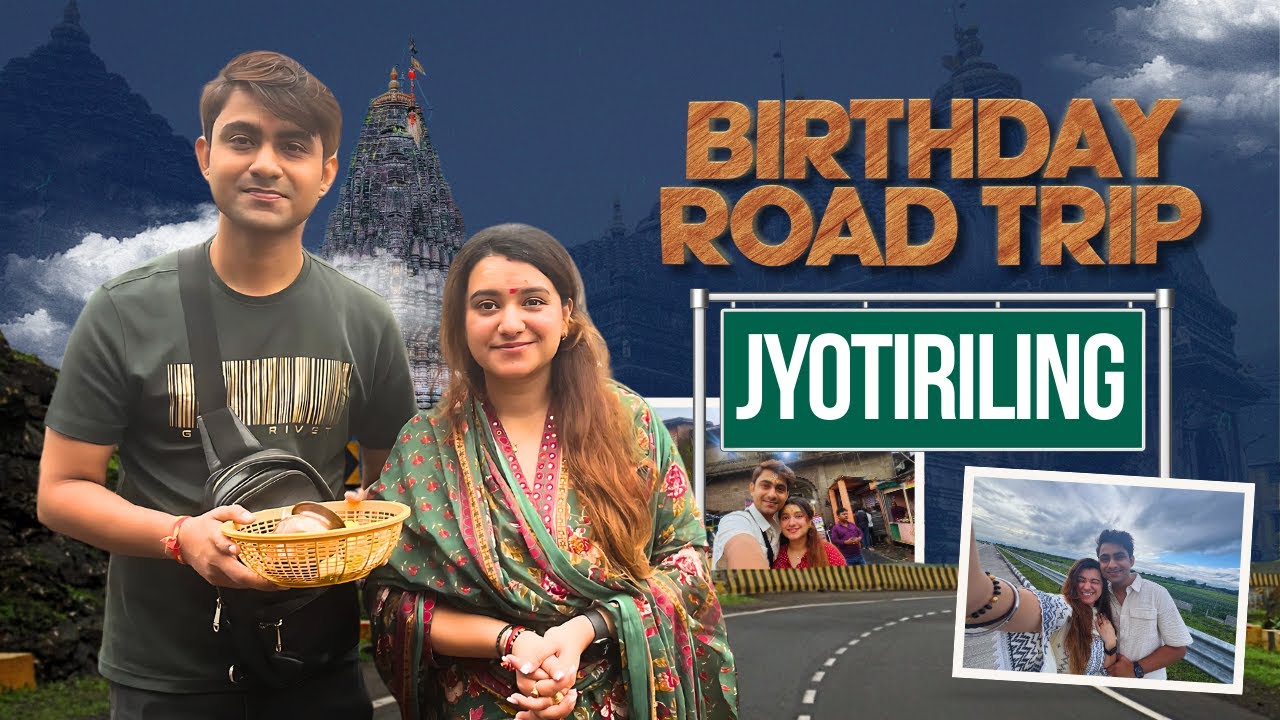 We went to Jyotirlinga on Hitesh's Birthday 🎂🙏 | Road Trip Vlog