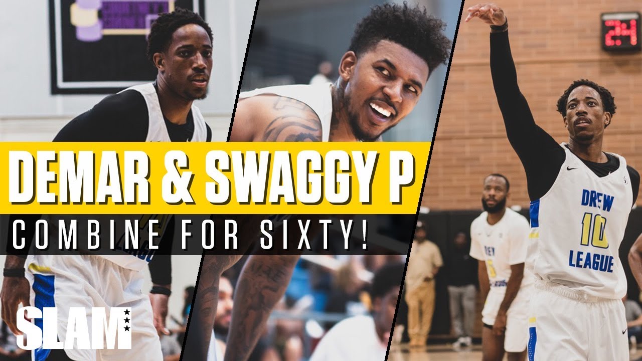 DeMar DeRozan, Nick Young team up and DOMINATE The Drew League!