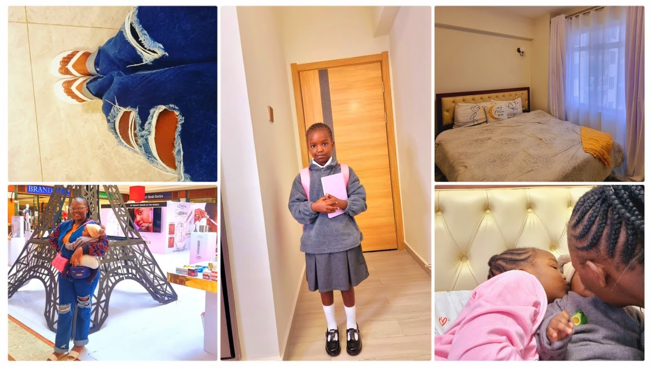 FEW DAYS IN MY LIFE|| FIRST DAY IN AN INTERNATIONAL SCHOOL IN KENYA @FebineAwuor