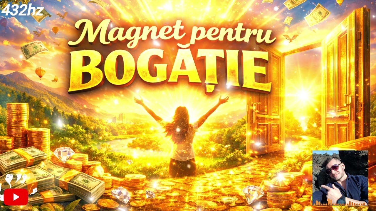 Magnet pentru Bogăție – Reprogramare Subconștientă 432Hz - Mantra Abundenței 