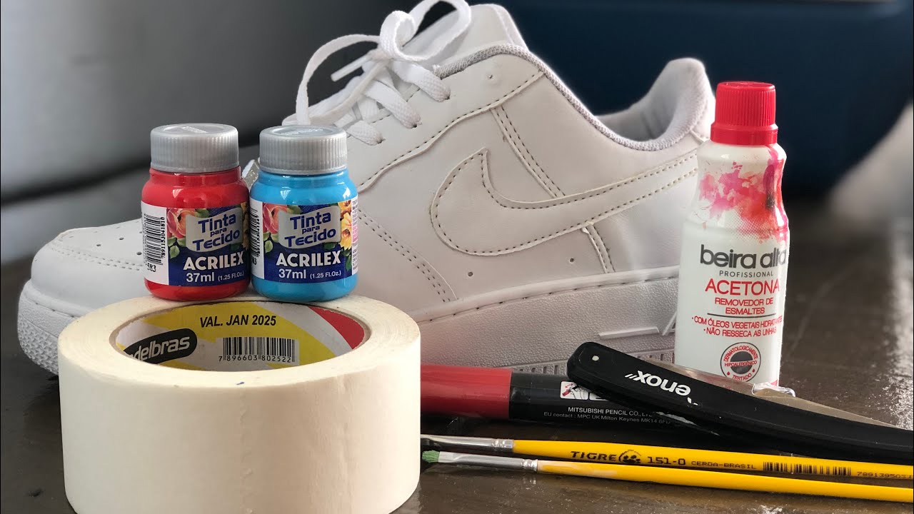 AIR FORCE 1 - &ldquo; Nike cortez , customiza&ccedil;&atilde;o simples &ldquo;