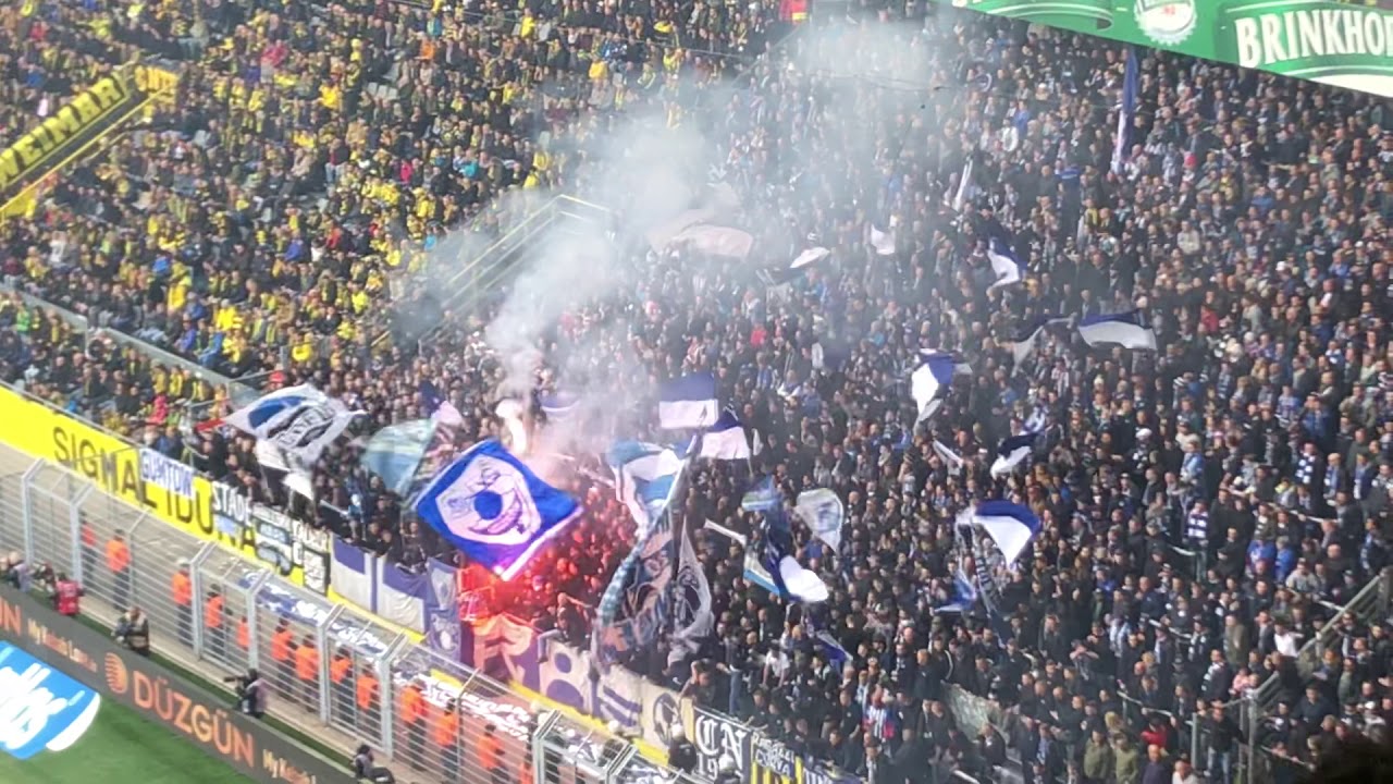 Eskalation zwischen Polizei und Hertha Fans in Dortmund #abonnieren  #police #ultras #polizeieinsatz