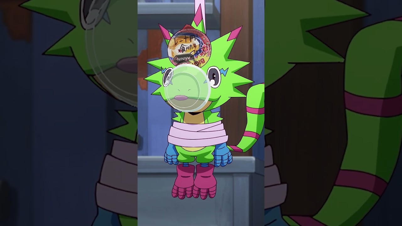 僕たちの一週間分の食料がパーです／「#DIGIMON   BEATBREAK」第3話『合わせ鏡』より