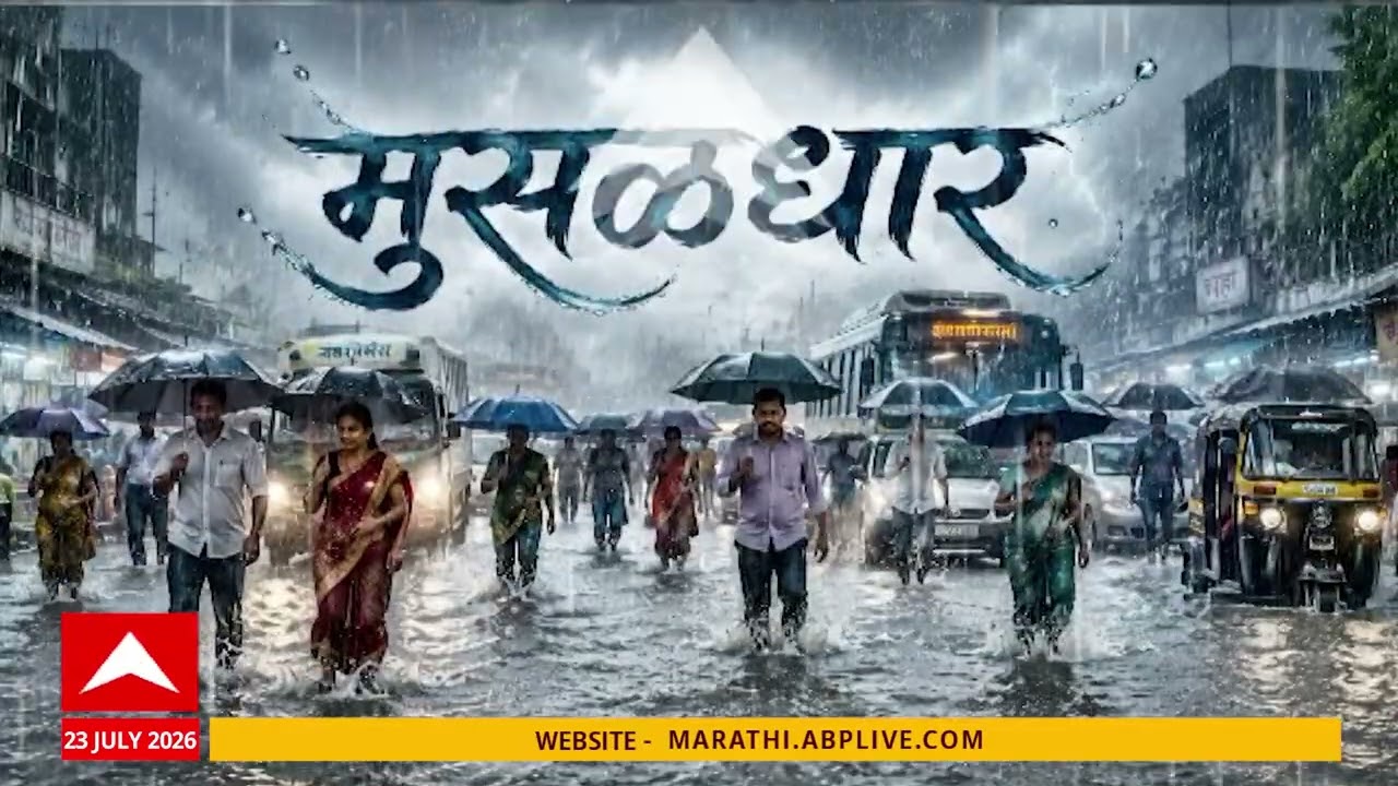 Maharashtra Rains Red Alert :  पालघर, नाशिक, मुंबई, ठाणे, कोकणाला कोणता अलर्ट?