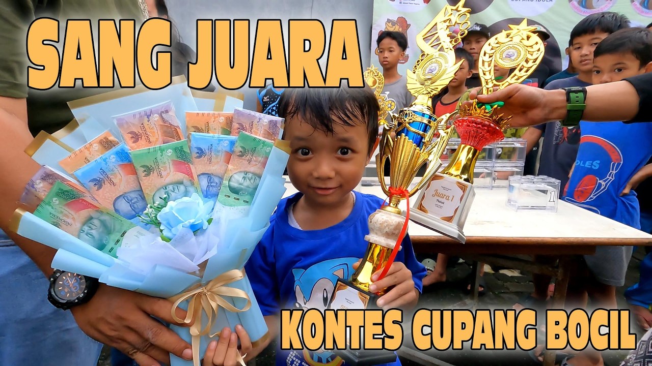 SANG JUARA KONTES BOCIL  ACARA BY ADHIE ST KEMAYORAN