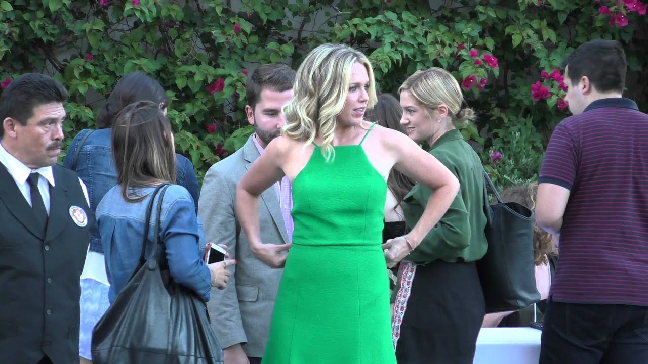 Jessica St Clair arriving to private party at Spagos Restaurant in Beverly Hils