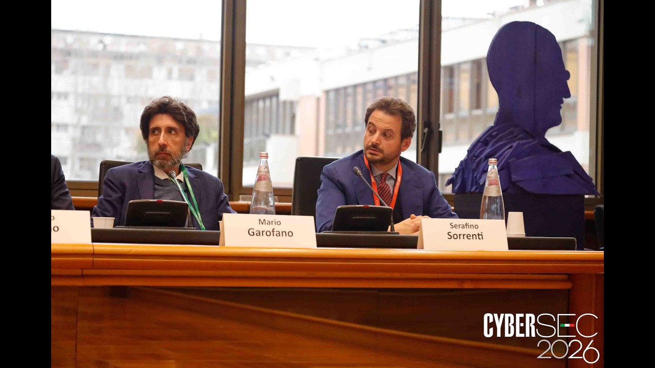 CyberSEC2026 sessioni tematiche: intervento di Mario Garofano (Fondazione Campus Bio Medico)