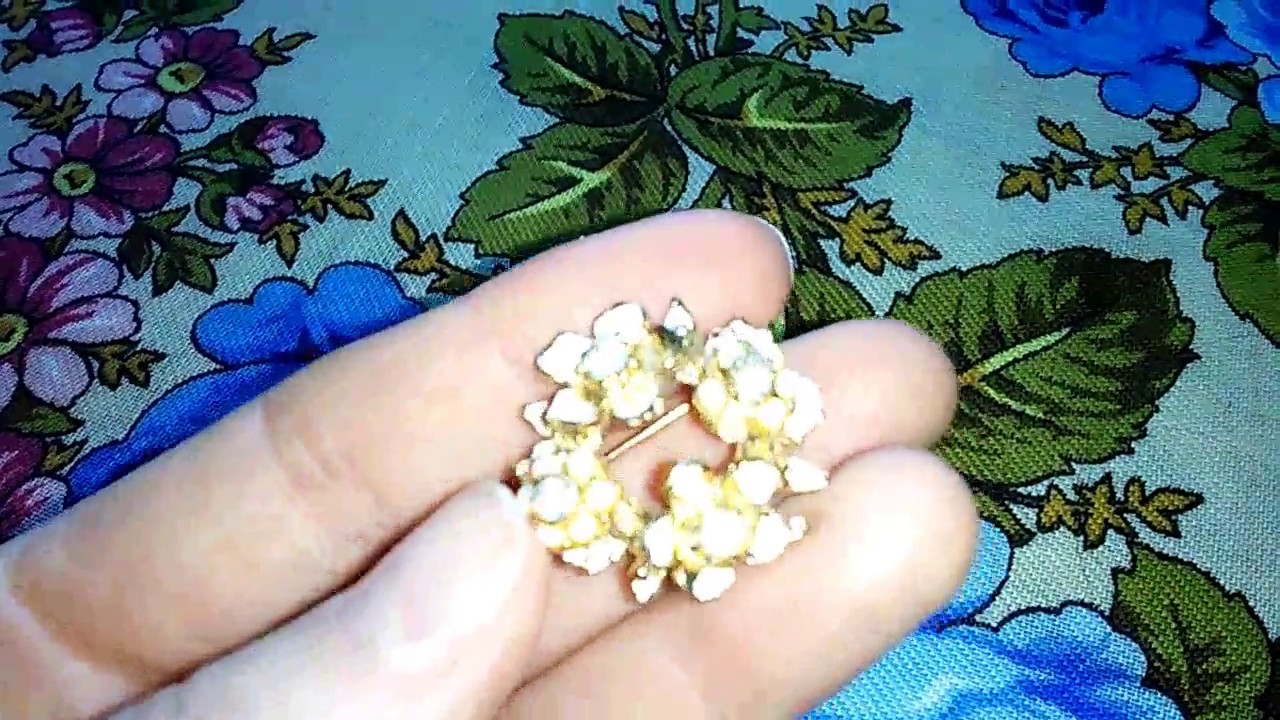 Винтажная брошь 