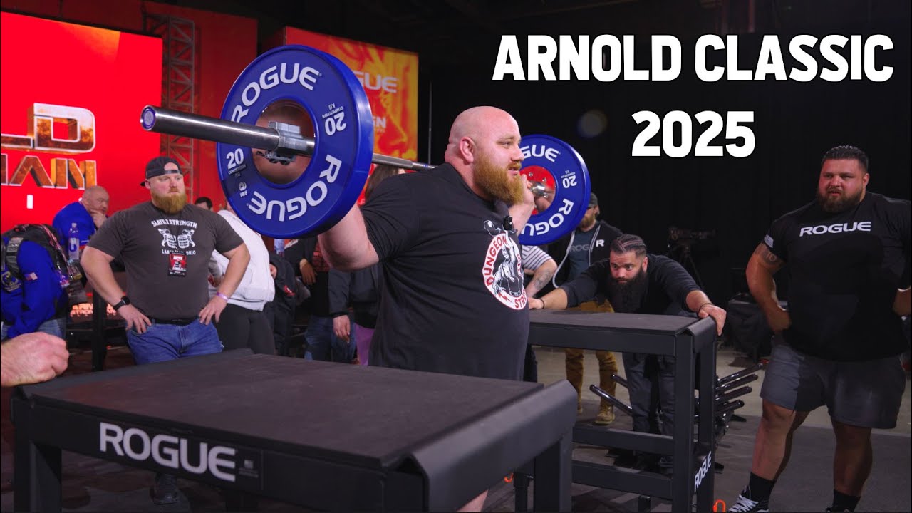 Arnold Strongman Classic 2025 || Rules and Prep Day