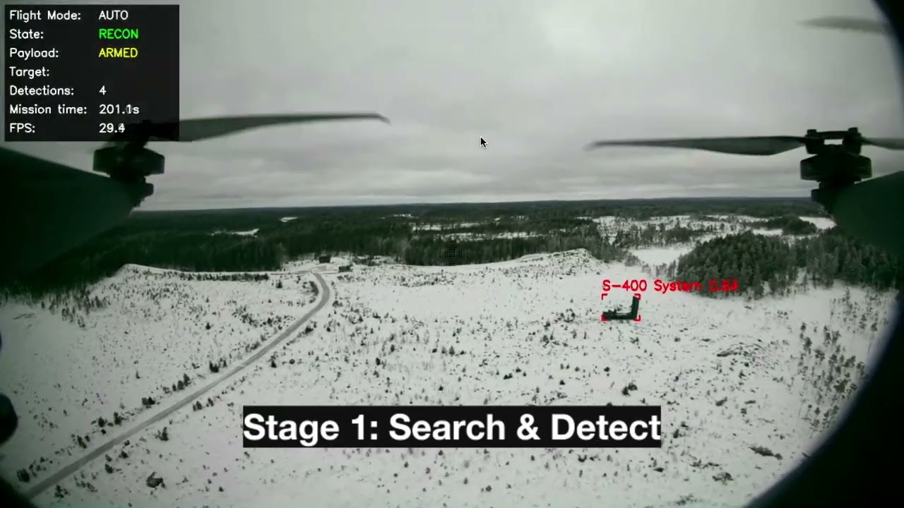 Autonomous Mission Chain for Edge AI-Integrated UAVs (ALMA demo)