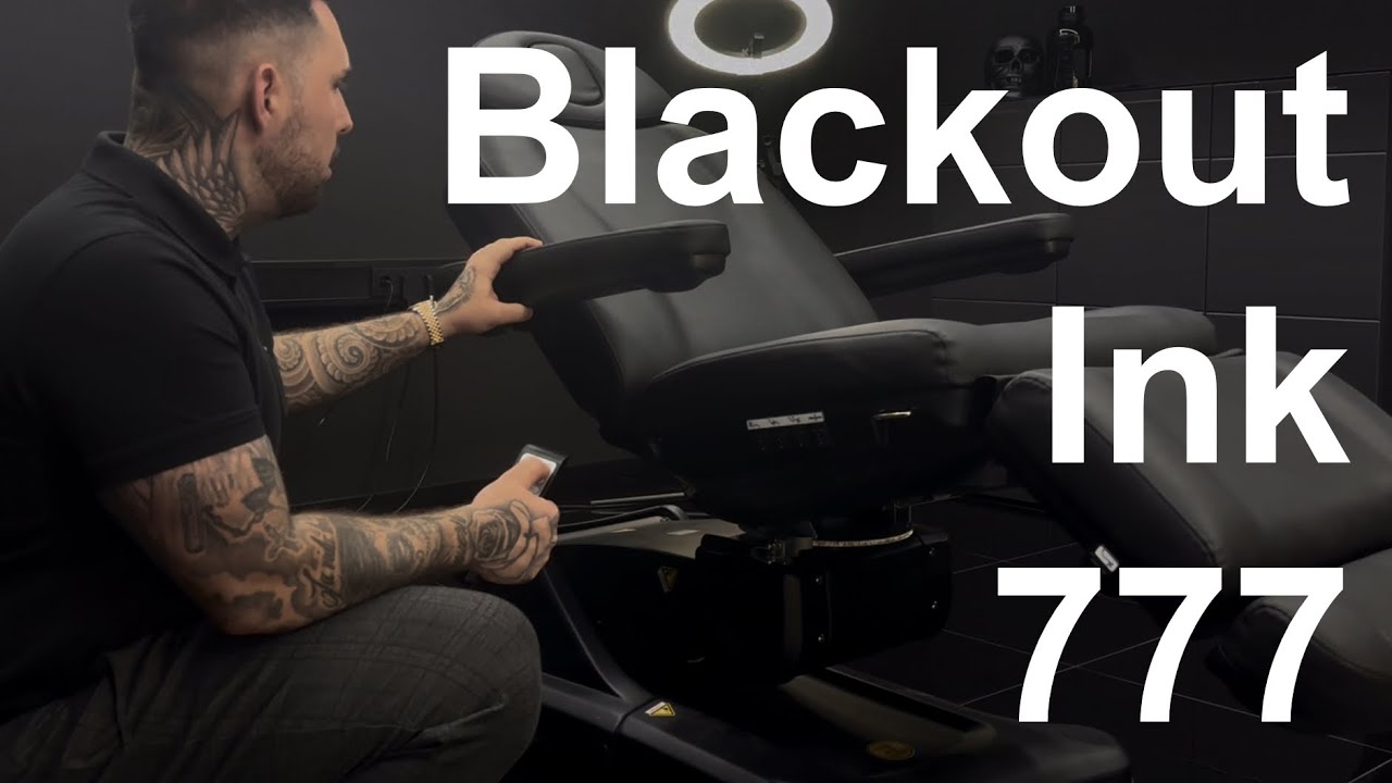 Beste Tattoo-Liege am Markt!? Ich teste die Blackout Ink 777 von Beautek