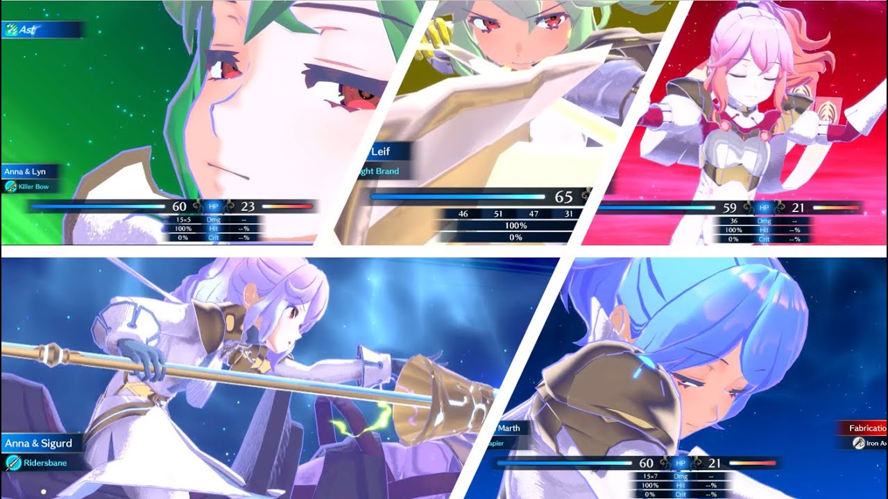 Anna All Engage Attack Quotes and Victory Quotes-Fire Emblem Engage
