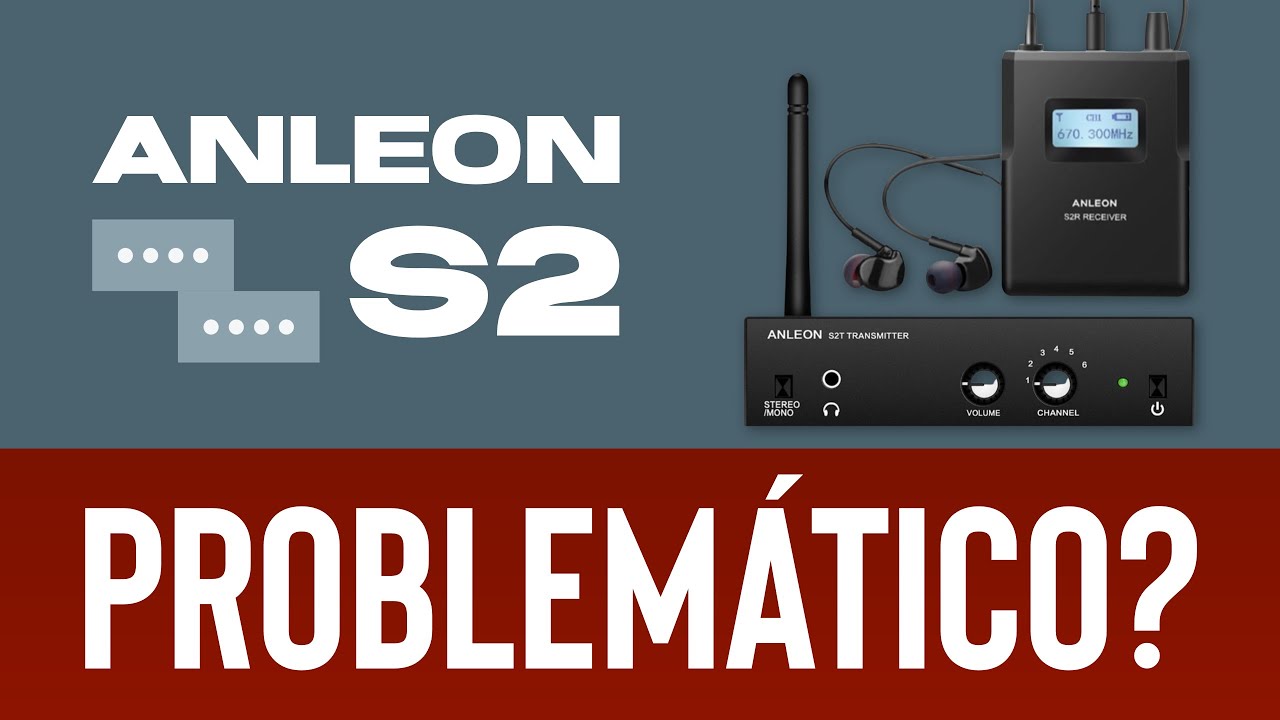 Anleon S2 com CHIADO? CLIPANDO? Veja como RESOLVER! (Monitor sem fio-wireless)