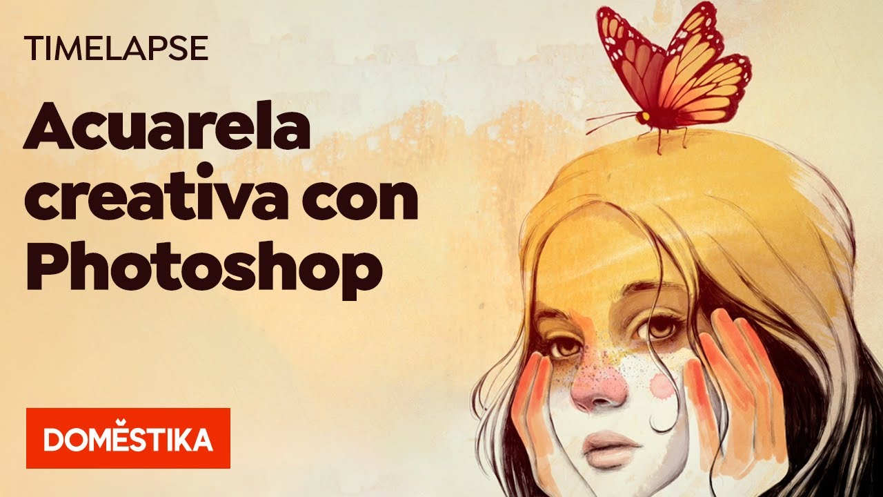 TIMELAPSE Photoshop: creando una acuarela digital desde cero - Ricardilus - Domestika