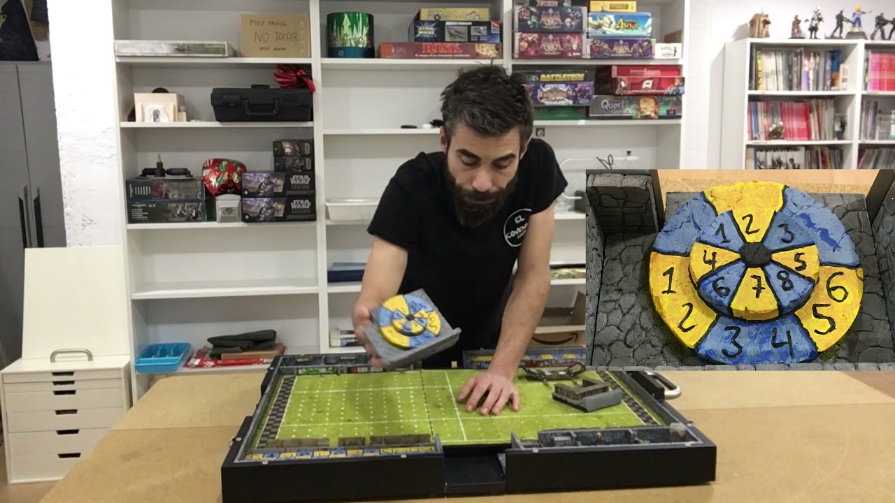 🏈 Descubre el MEJOR CAMPO de Blood Bowl HECHO A MANO ✋🏻 que puedas ver en tu vida