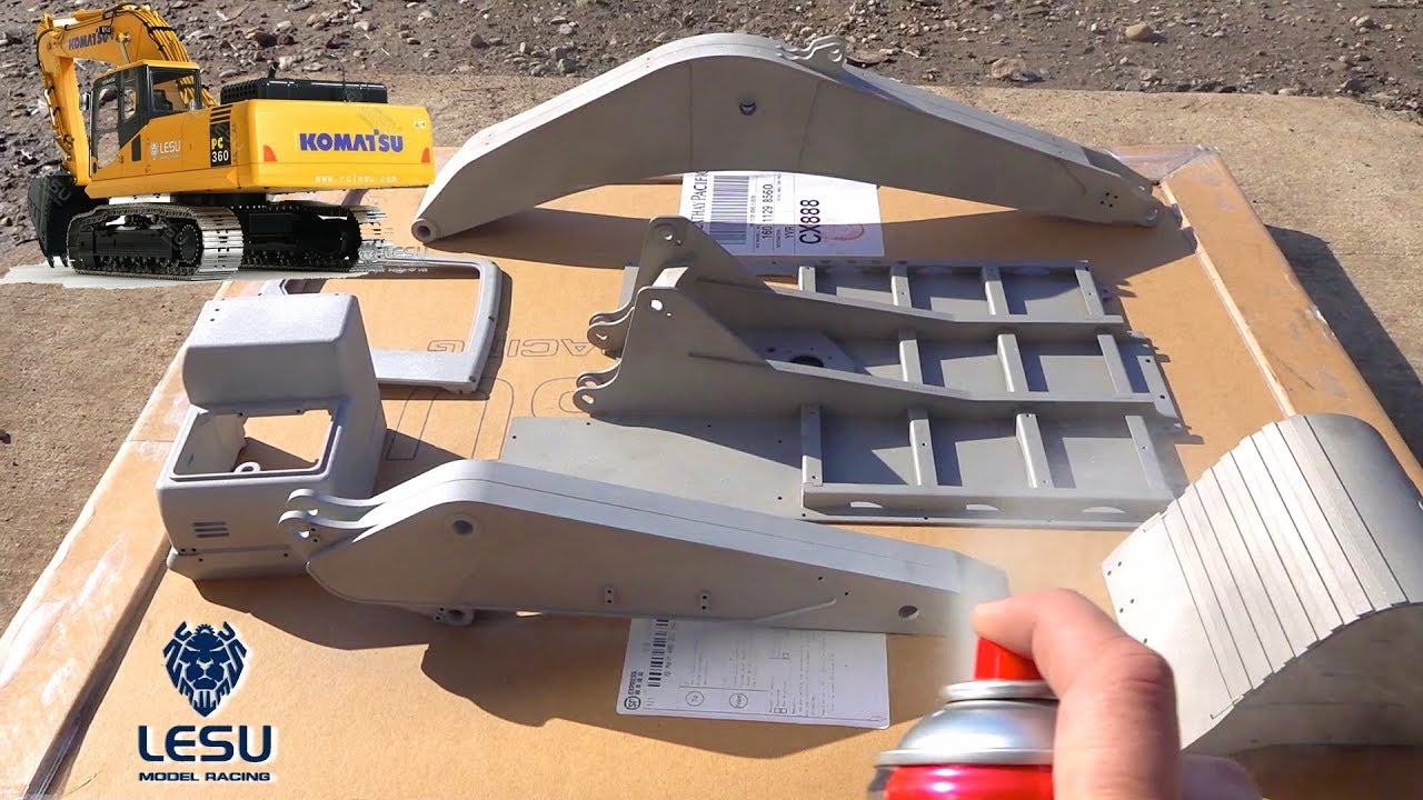 I'M BUILDING an EXCAVATOR! NEW RELEASE: LESU KOMATSU PC360 BUILD - UNBOXING | RC ADVENTURES