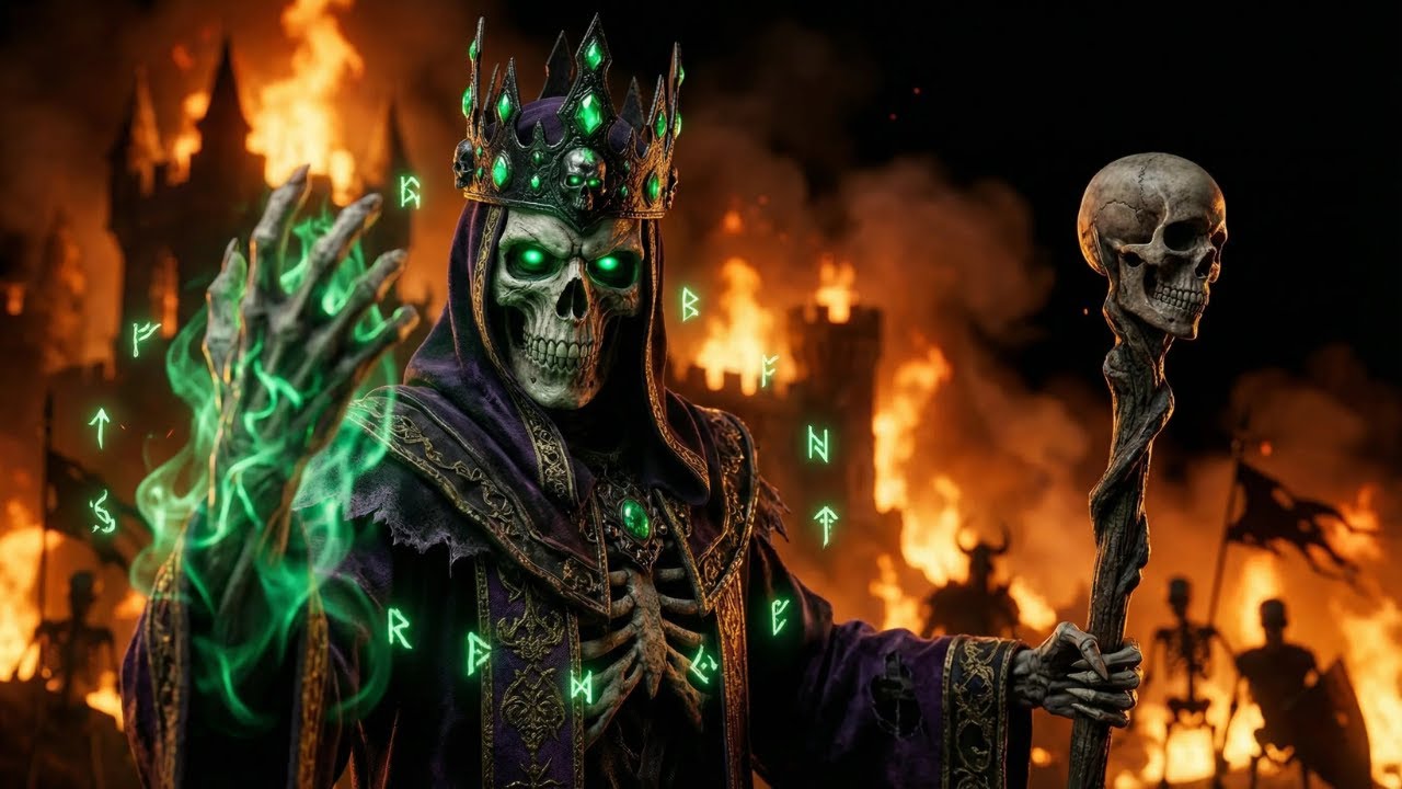 Der Totenkönig - Herrscher der Untoten | Dark Fantasy Geschichte auf Deutsch