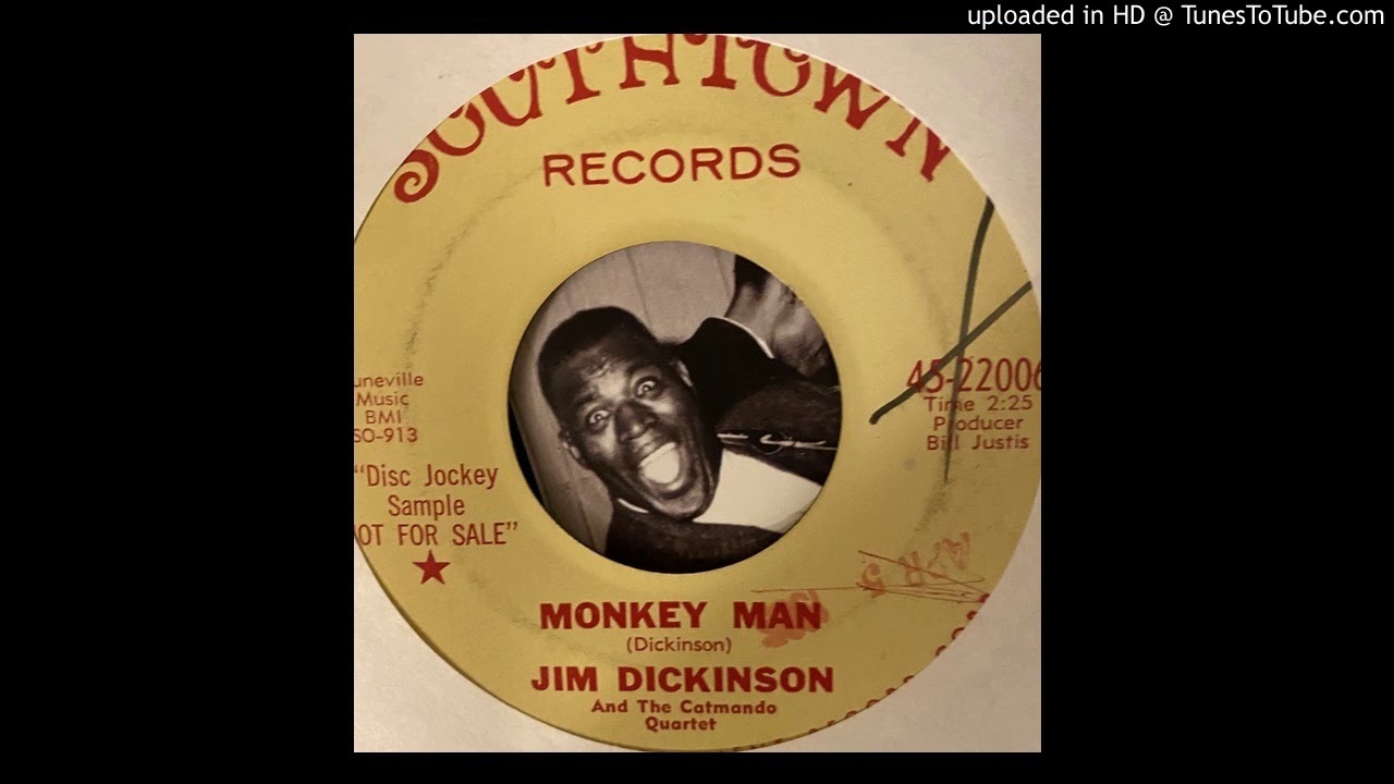 Jim Dickinson - Monkey Man (Southtown) 1966