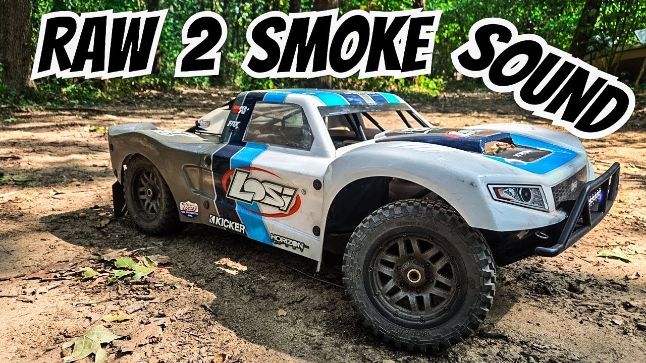 Соседи в восторге!! Полный привод Losi 5ive T 2.0 Rip!!