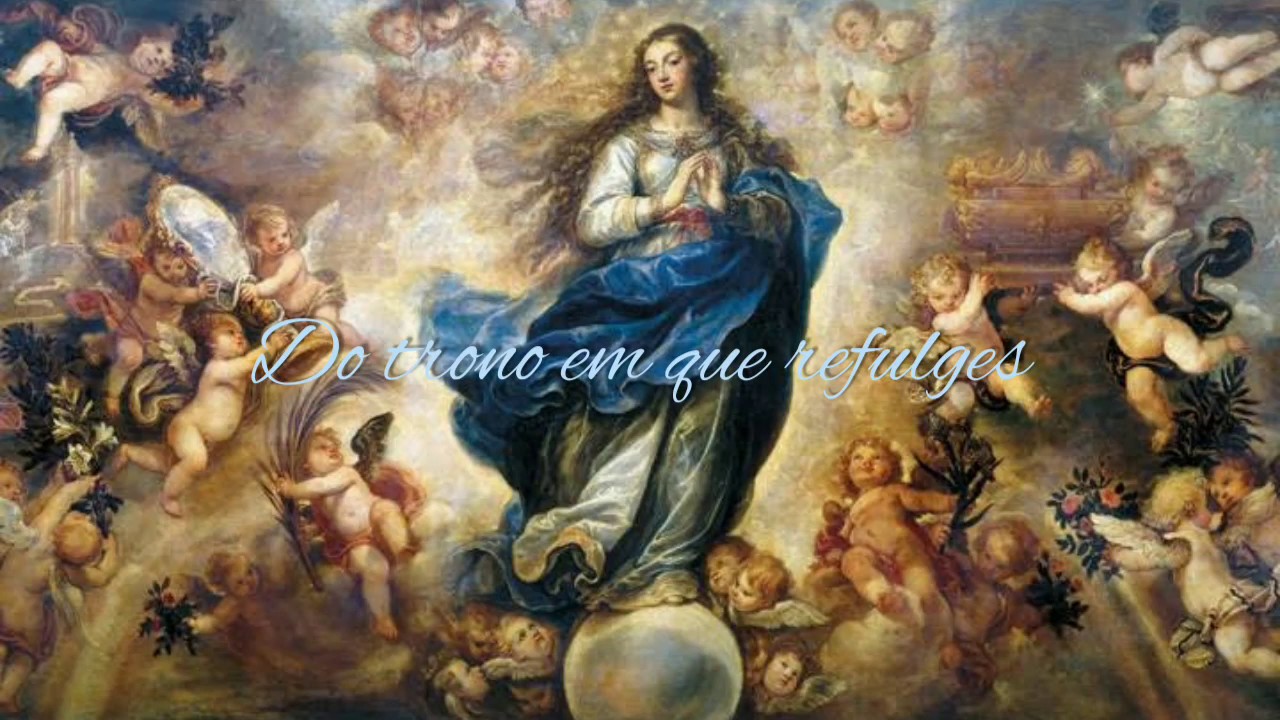 Do trono em que refulges (Mês de Maria)