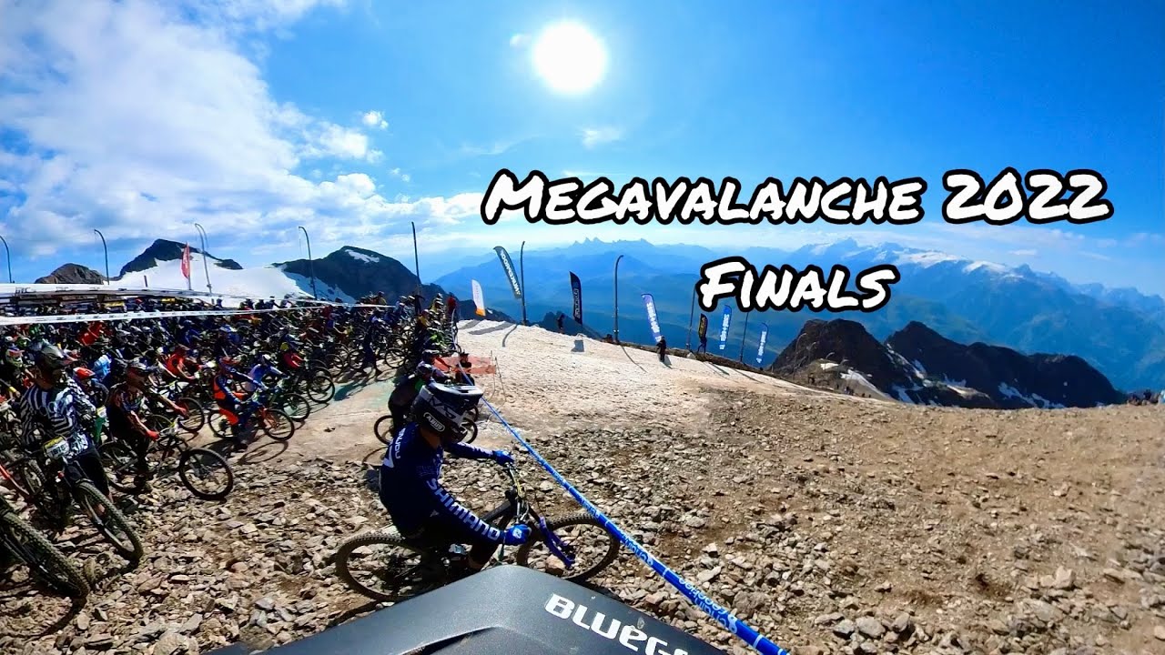 Megavalanche 2022 Final - rocks, running and ruthless ruts! The ultimate MTB race sans good snow.