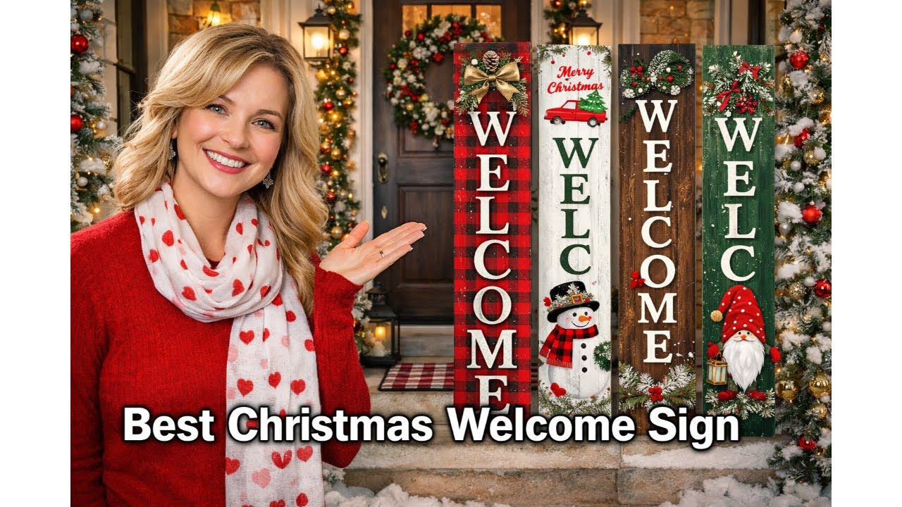 🚪 Отзыв о вертикальной приветственной табличке для крыльца «Зима» от OneCustom | Честное мнение 🚪