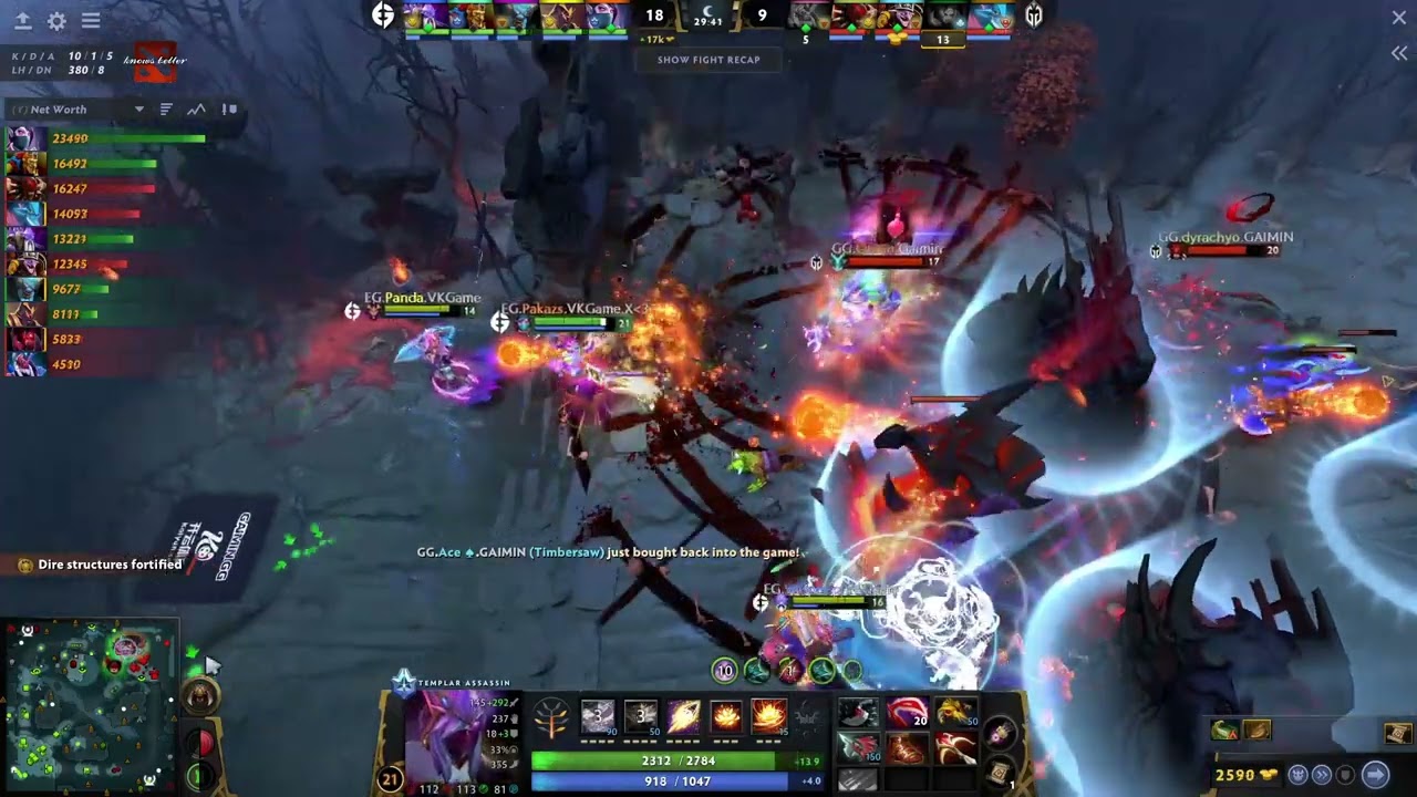 Pakazs' Perspective - in his incredible performance into double RAMPAGE | DreamLeague S20 #dota2