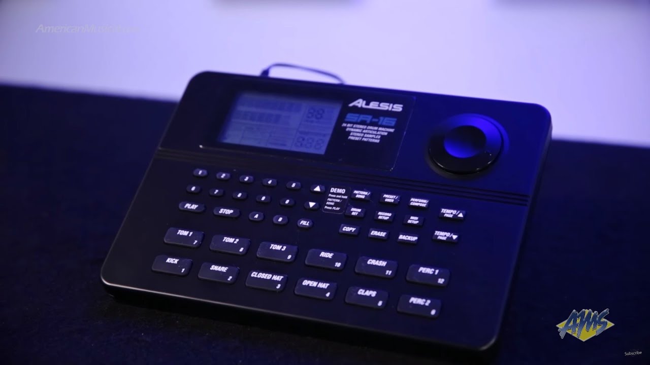 Alesis SR16 Классическая электронная драм-машина - Alesis SR16