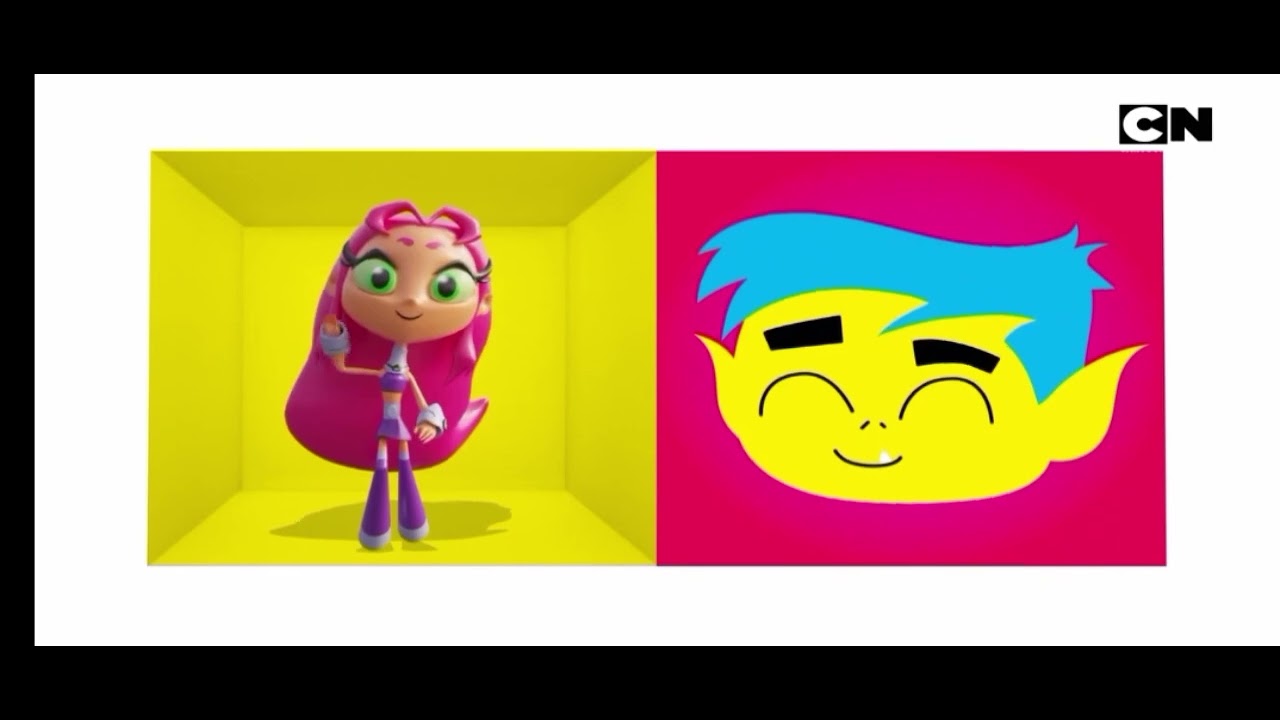 CARTOON NETWORK (CN) EUROPE - Logo Generic Bumper Ident #1 (Teen Titans Go) (November 2023 - ?) 