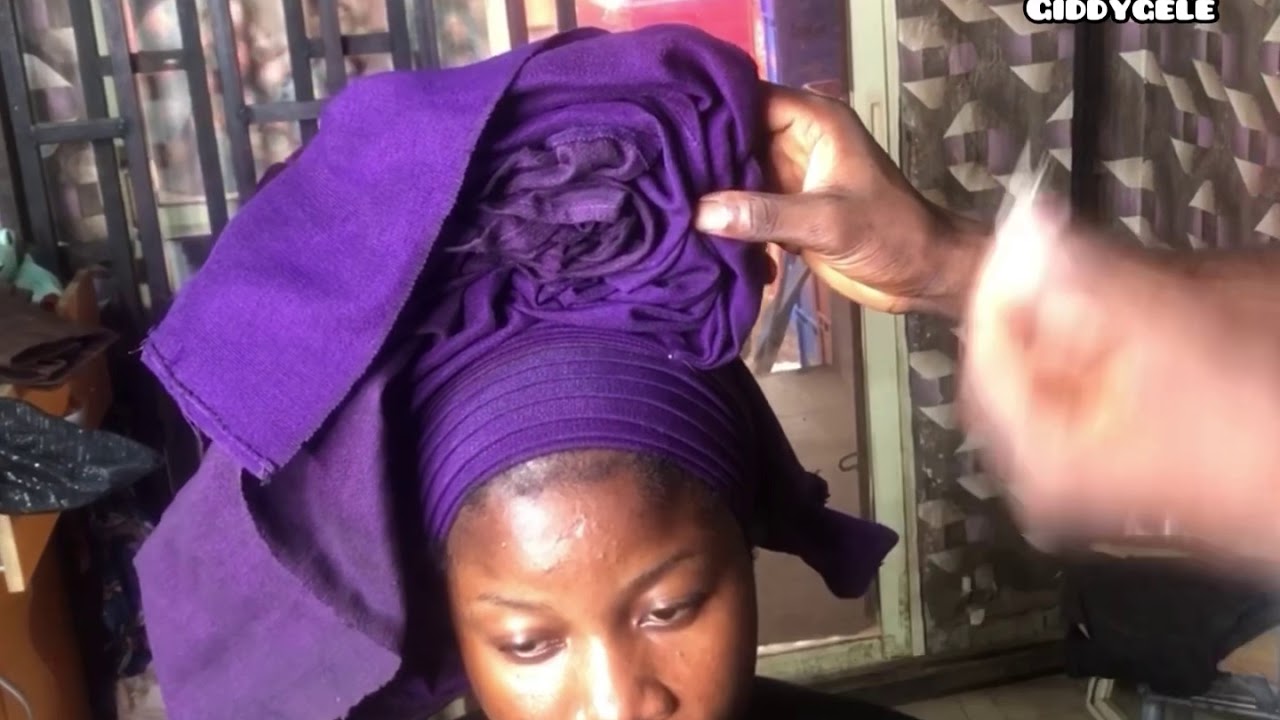 ruffle gele for beginners 🥵