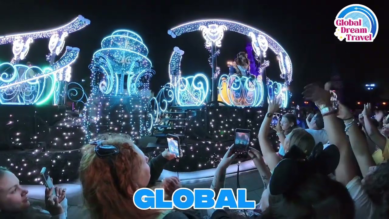 Disney Starlight Parade ✨ | Desfile Nocturno Completo en Magic Kingdom 2025 🌟