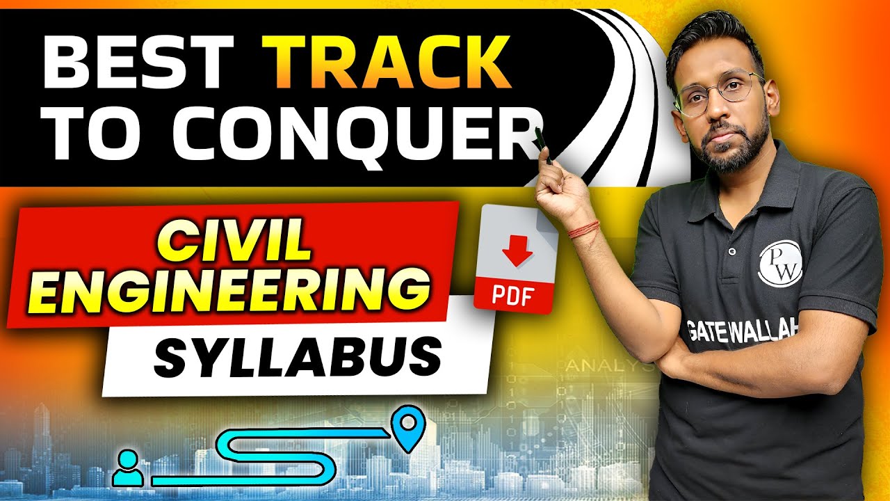 Best Track To Conquer Civil Engineering Syllabus 📕