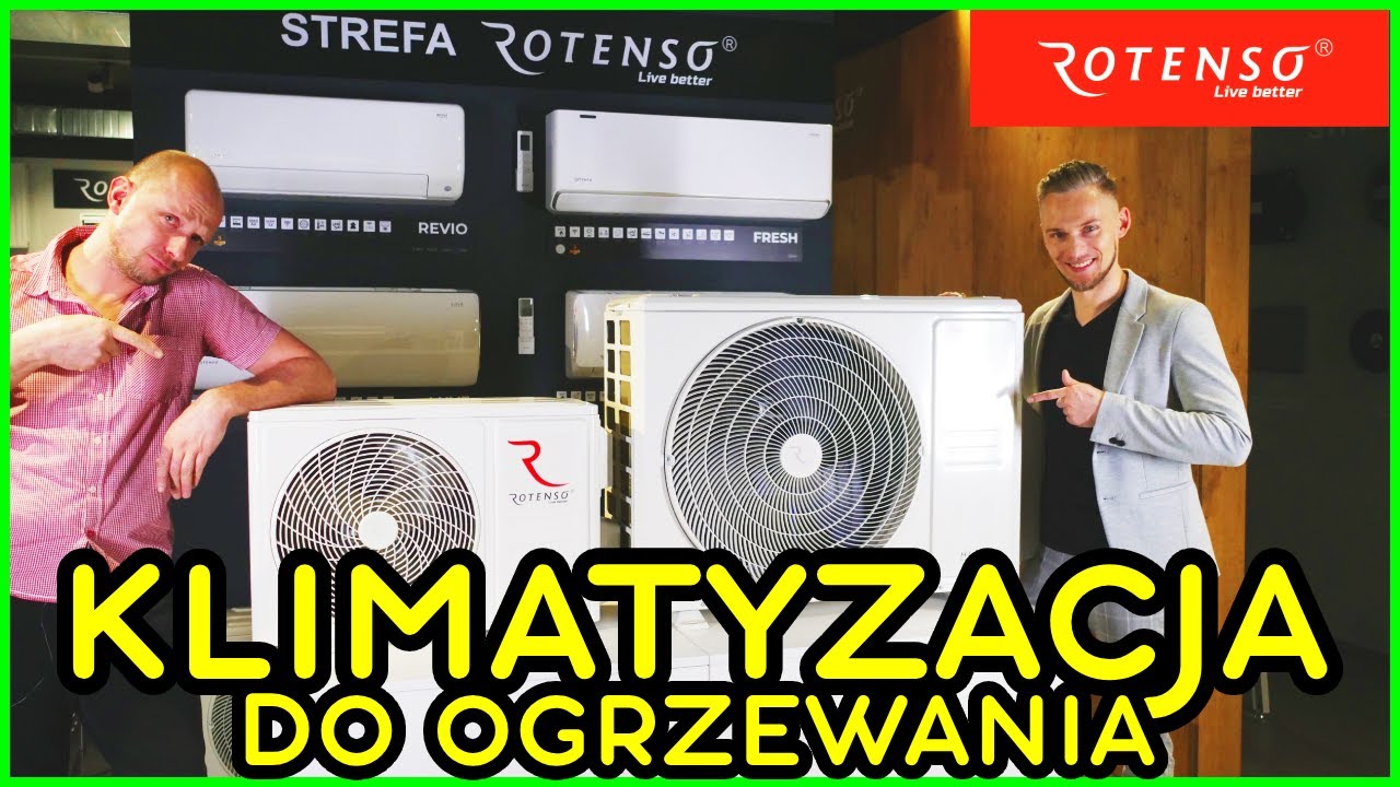 Który klimatyzator ROTENSO wybrać do grzania? Porównaj z nami 12 modeli!