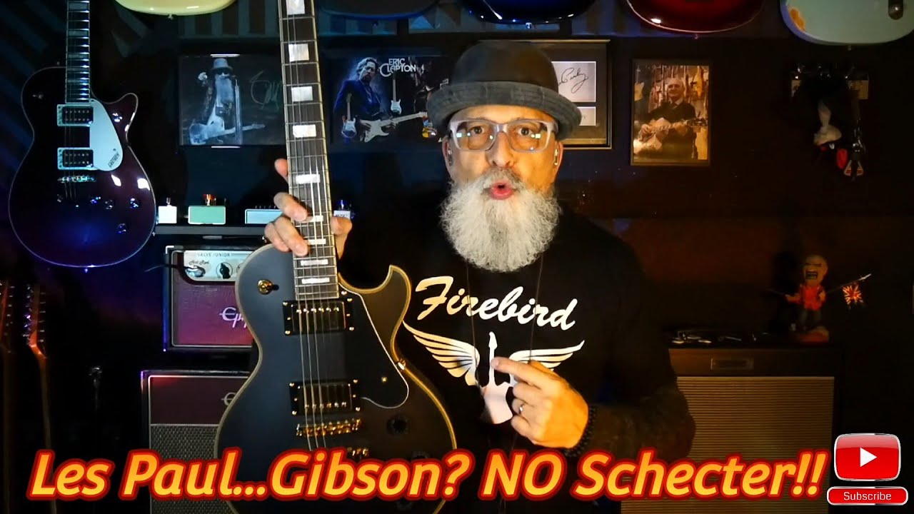 Les Paul...Gibson? No!! Schecter !!!!!!!!!
