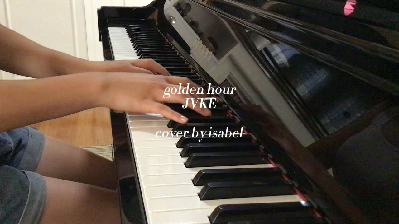 JVKE - golden hour (piano cover)