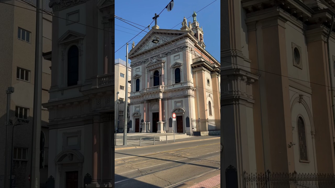 Милан Италия: Sancto Antonio de Padua - Архитектурное чудо Милана