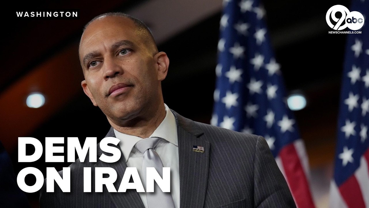 House Democratic leaders talk War Powers Act vote, Iran
