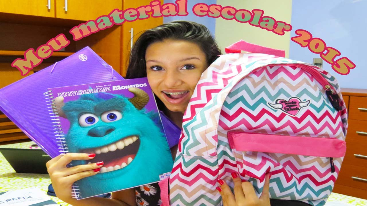 Meu material escolar  Por:Vivi viotto