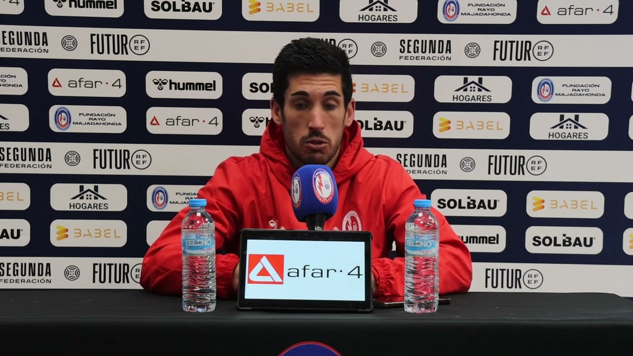 Rueda de prensa de Aitor Garrido