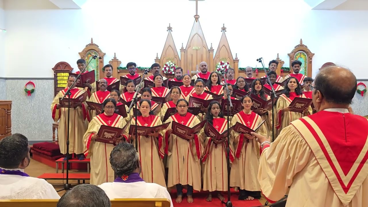 Ponnuni Nee Urangu — sung by CSI Holy Trinity Church, UC College, Aluva.