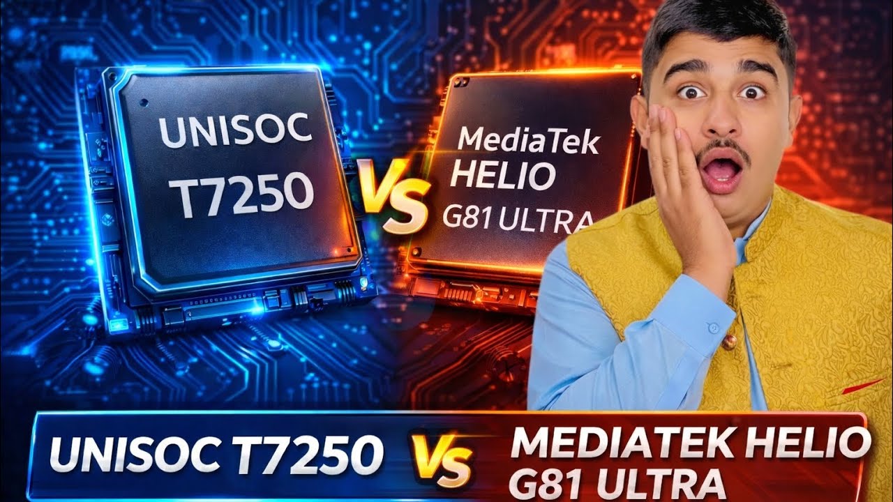 Unisoc T7250 VS MediaTek Helio G81 – Best Budget Chipset 2026? 🤔 Honest Review!