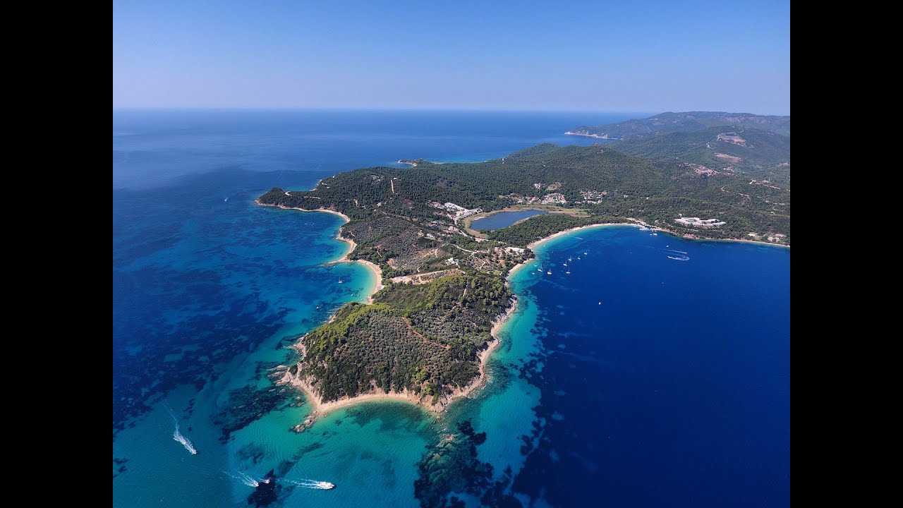 Skiathos From Sky with Drone 2016