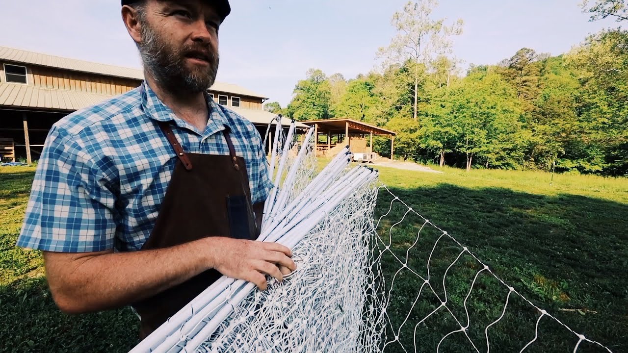 How to Set Up A Poultry Net with Justin Rhodes