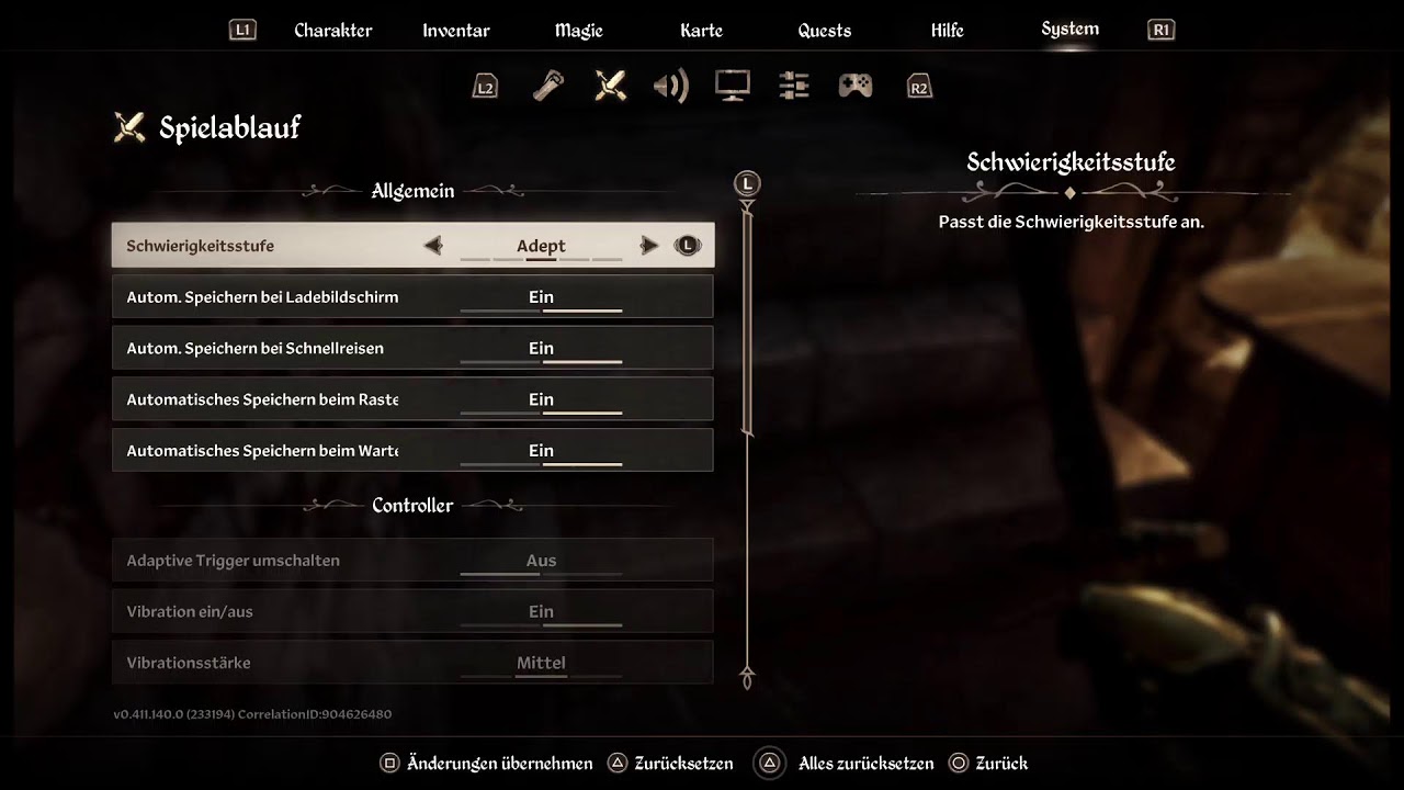 Larsis Funplay Oblivion remake Ps5 Khajiit male Assassin Komentar in De. or Ger.