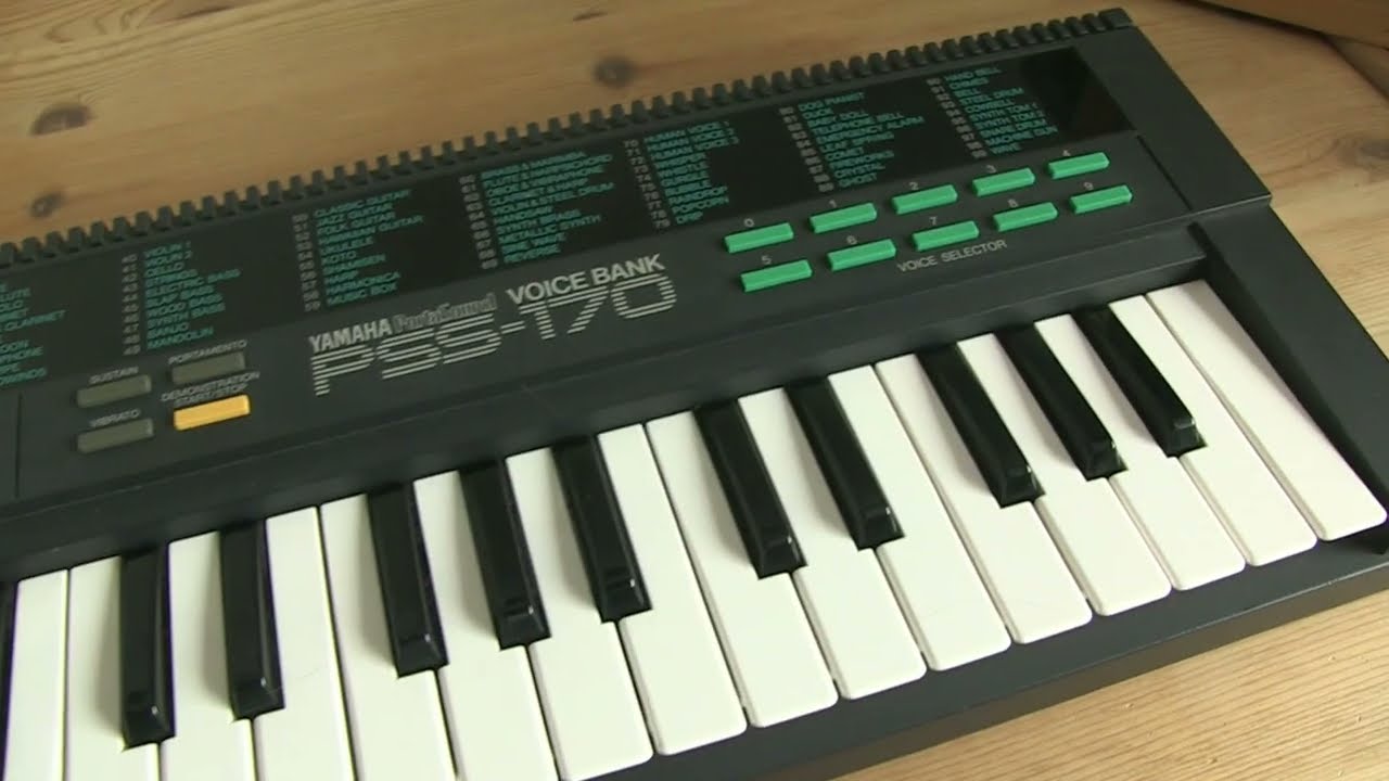 Yamaha PSS-170 original demo song