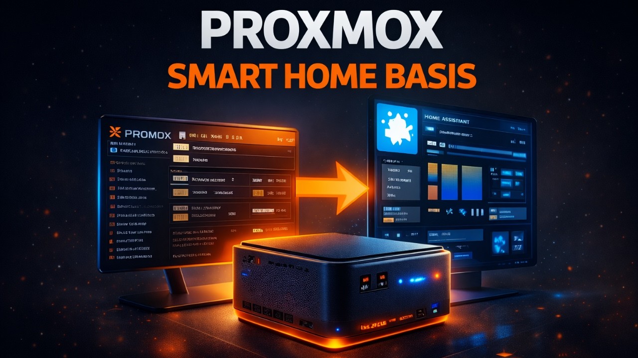Proxmox auf Mini PC installieren – perfekte Home Assistant Basis