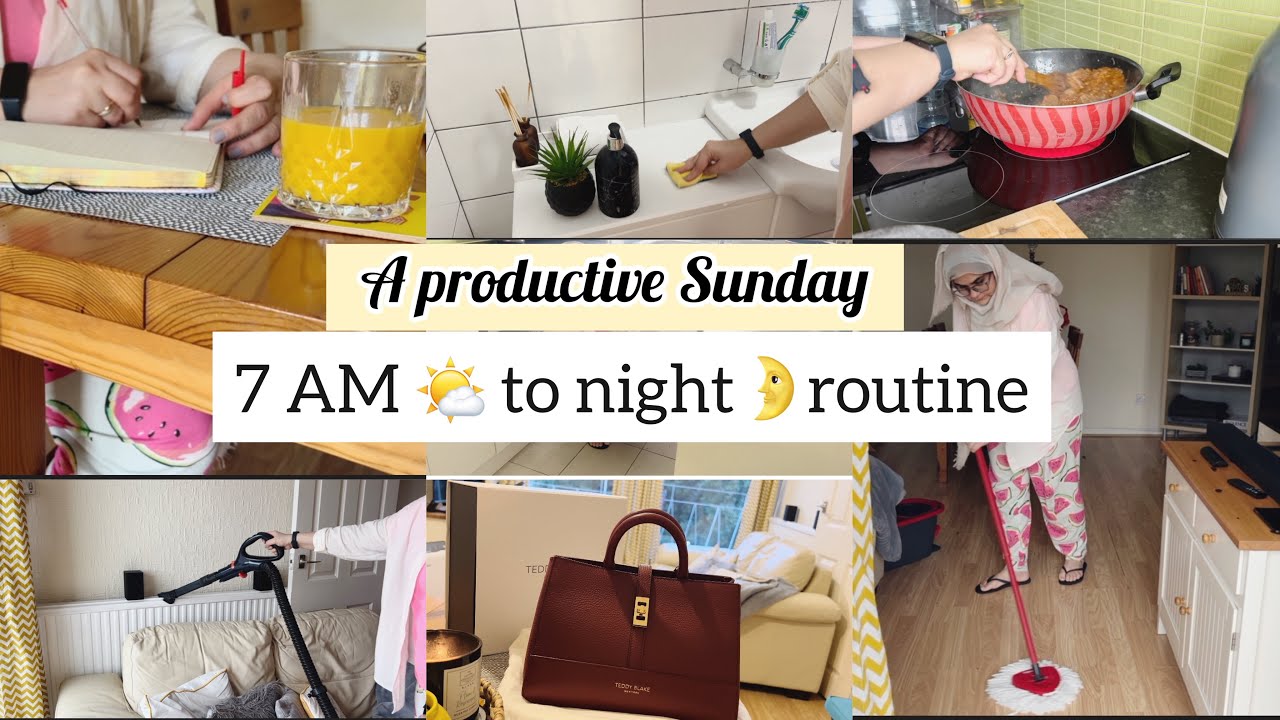 A productive Sunday in my life | Morning ☀️ to night 🌙 routine | My new luxury bag