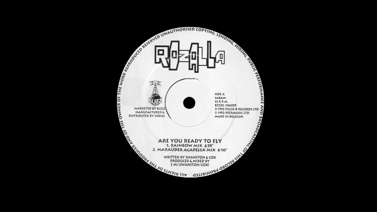 Rozalla - Are you ready to fly (Rainbow mix 12'' edit)
